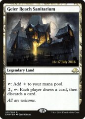 Geier Reach Sanitarium - Foil - Prerelease Promo